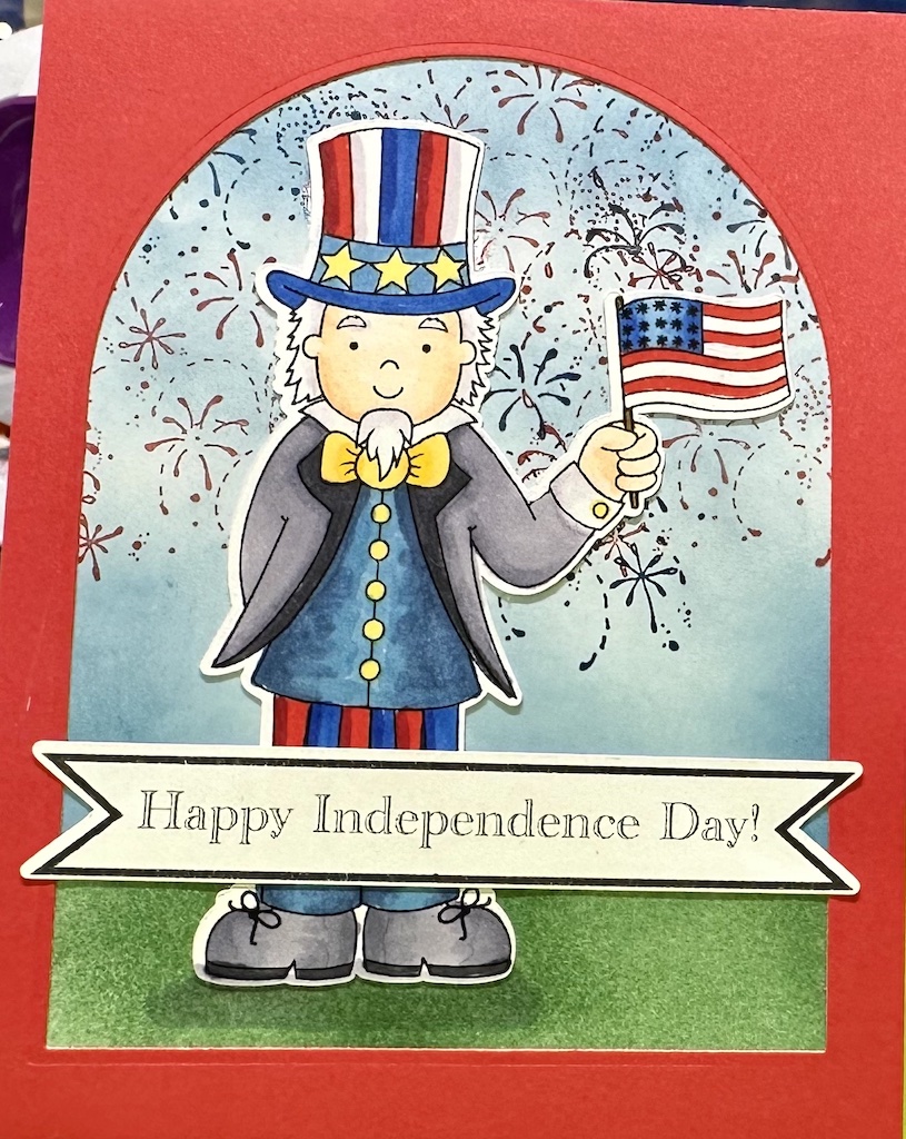 Celebrating Independence Day by Val R. Celebrating Independence Day
